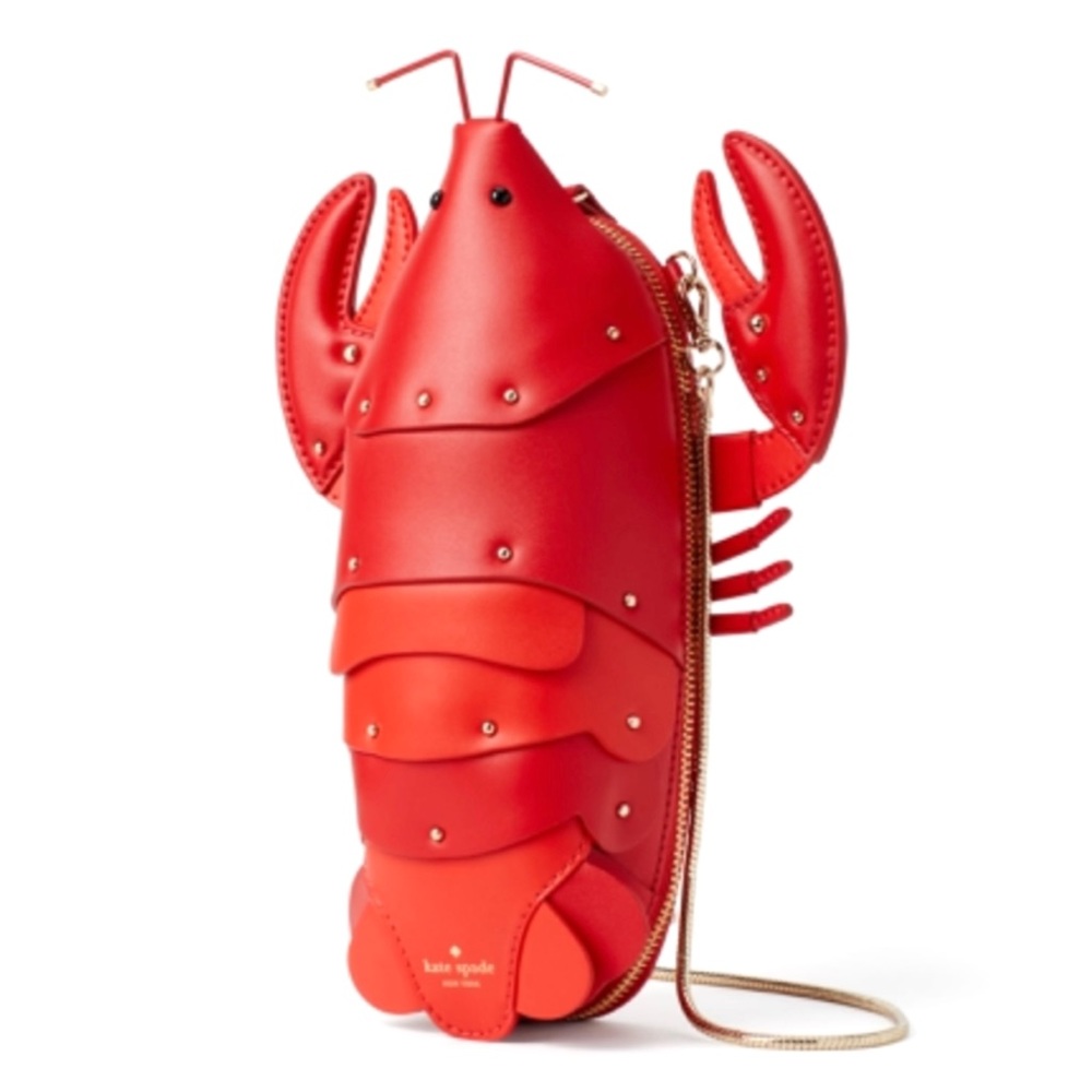 KATE SPADE • Shore Thing Lobster Crossbody Bag - Picture 3 of 14